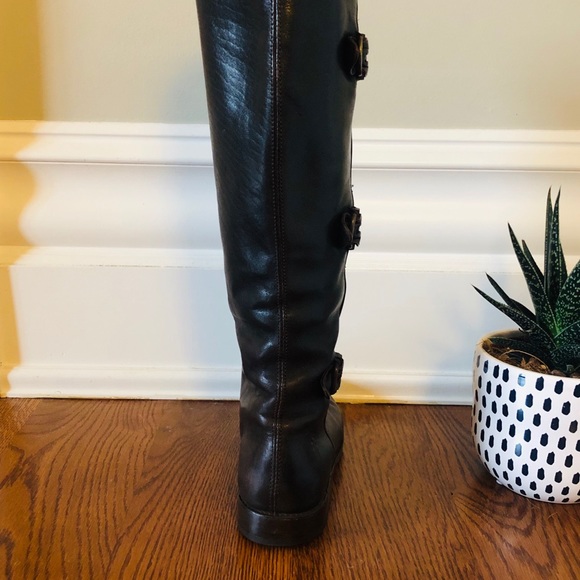 [SOLD] Frye Tall Brown Boots - Picture 3 of 8
